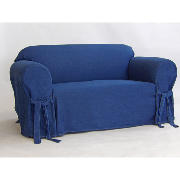 Classic Slipcovers Authentic Box Cushion Loveseat Slipcover & Reviews